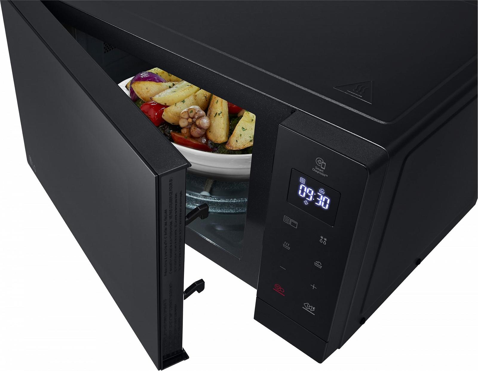 Микроволновая печь LG MH7032JAS 30 L 1000 Вт с грилем LED-дисплей 28 программ Черная, фото №8 Микроволновая печь LG MH7032JAS 30 L 1000 Вт с грилем LED-дисплей 28 программ Черная, фото №8