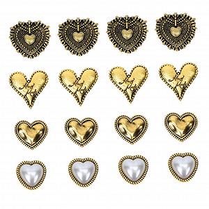 Набор украшений для маникюра (40 шт.) Ретро Ювелирные изделия для ногтей Маникюрные украшения Подвески для ногтей из цинкового сплава - Фото 1