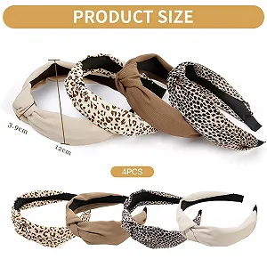 Набір обручів на голову жіночих широких,нековзні synthetic.ua - Фото 1