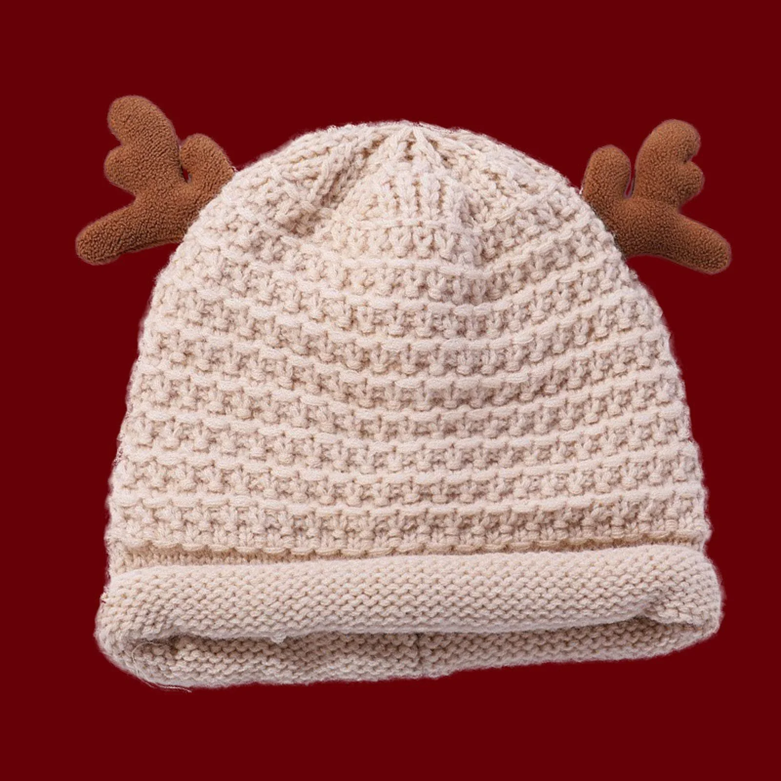 Вязаная зимняя шапка BebeXi для работы, женская, для катания на лыжах, защита ушей от холода, детская шерстяная шапка, фото №2