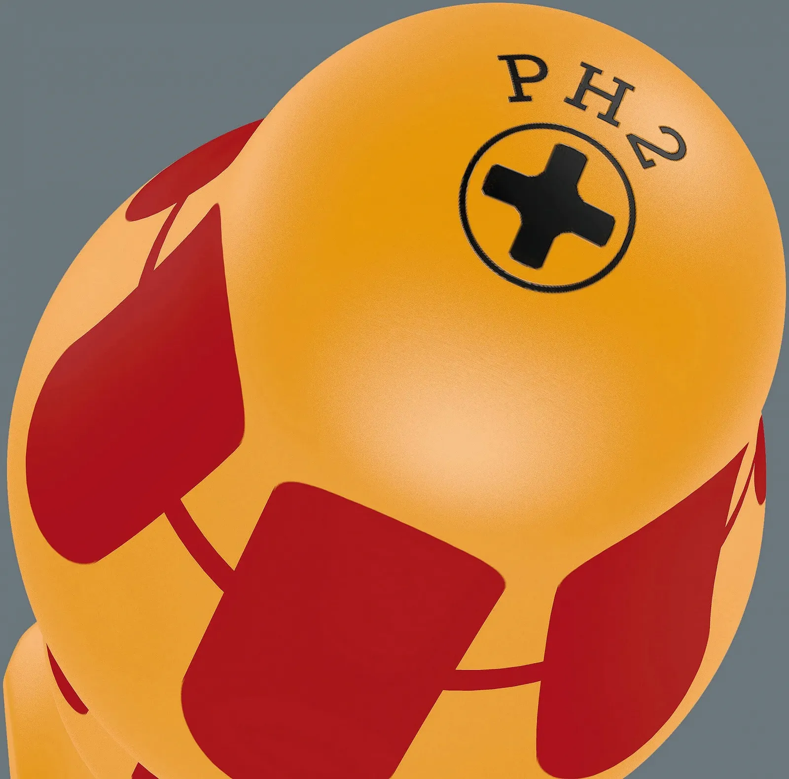 Набір викруток Wera Kraftform 1060 i/1062 i/6 05051575001 6 предметів Жовтий / Червоний, фото №5