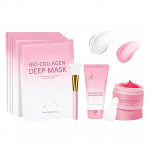 Маска-пилинг для лица, Soothing Moisturizer Mask с кистью, освежающие средства для красоты для сухой, жирной, чувствительной, комбинированной кожи, увлажняющие процедуры для лица, 75 мл - Фото 1