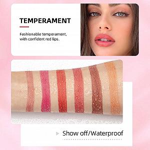 Liner for lips Gusengo 12 Colors Waterproof Durable Lip Liner Pencil Lipstick Makeup Makeup Waterproof synthetic.ua - Фото 1