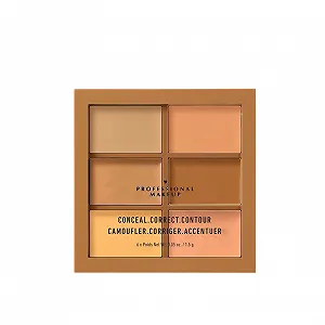 Палетка для контурингу Conceal & Correct - 6 відтінків, кремова текстура - Фото 1