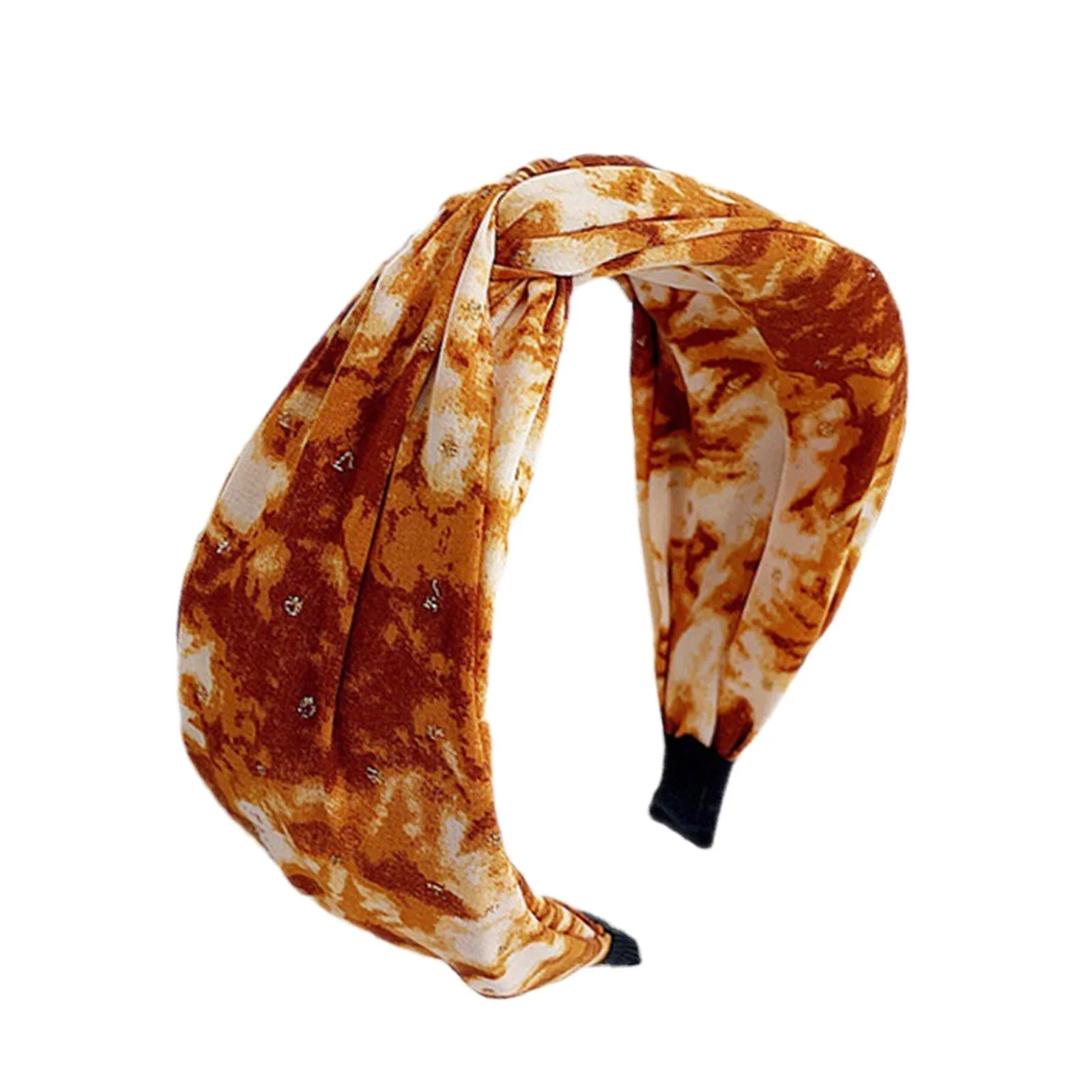 Широка Обруч на Голову Тканинна Еластична, фото №5