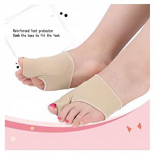 Роздільник для пальців ніг Hallux Valgus Bunion Corrector Orthotics, коректор кістки стопи для великого пальця synthetic.ua - Фото 1