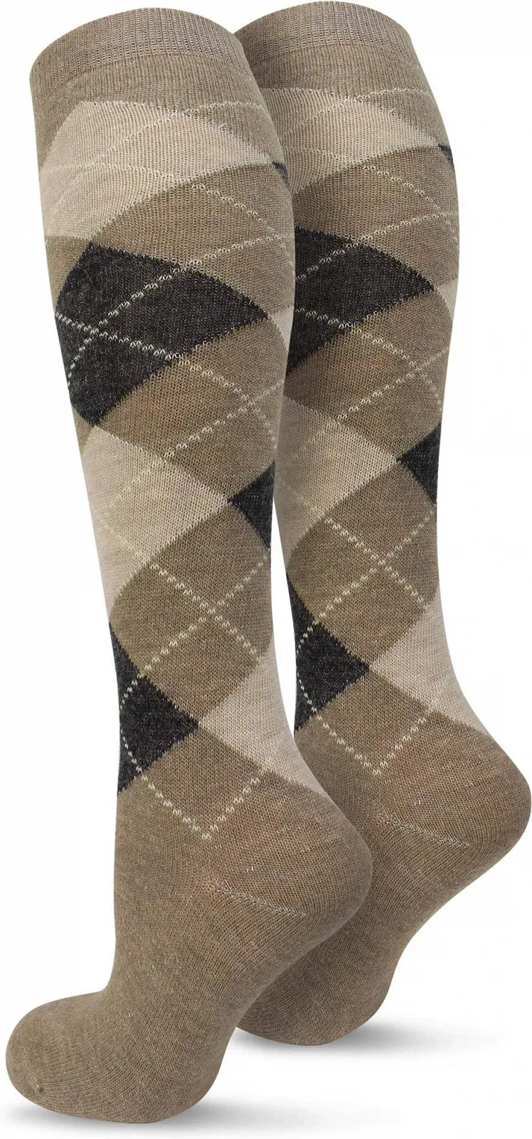 Теплі гольфи з овечої вовни та вовни альпаки для жінок - 3 пари, фото №4