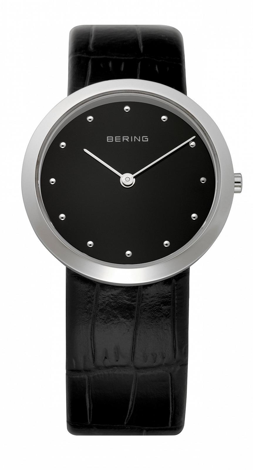 Женские часы Slim Classic BERING 10331-402, чёрный/чёрный, Ремешок, фото №2 Женские часы Slim Classic BERING 10331-402, чёрный/чёрный, Ремешок, фото №2