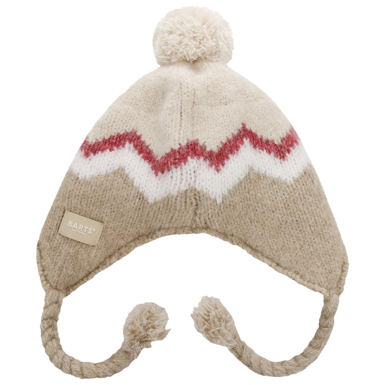 Шапка дитяча Barts Lotaya з помпоном, в'язана шапка з підкладкою, фото №2 Шапка дитяча Barts Lotaya з помпоном, в'язана шапка з підкладкою, фото №2