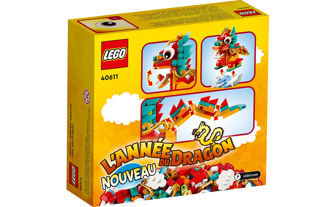 Детский конструктор LEGO Seasonal Год Дракона (40611), фото №3