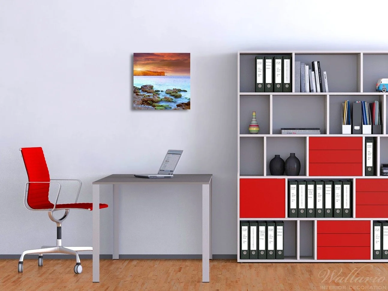 Скляна картина Wallario Sunrise at the Sea with Headland and Rocks in Water 55 x 55 см, фото №4 Скляна картина Wallario Sunrise at the Sea with Headland and Rocks in Water 55 x 55 см, фото №4