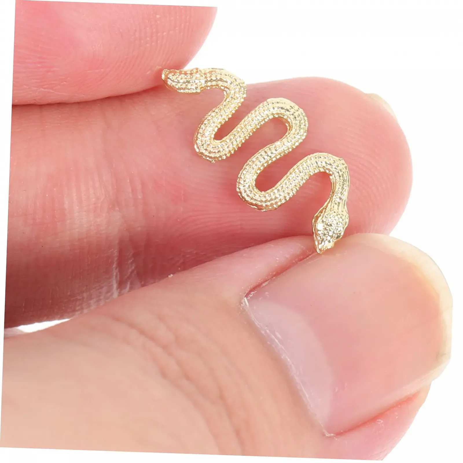 Украшения для ногтей Змея ABOOFAN 90шт. Золотой цвет, фото №3 Украшения для ногтей Змея ABOOFAN 90шт. Золотой цвет, фото №3