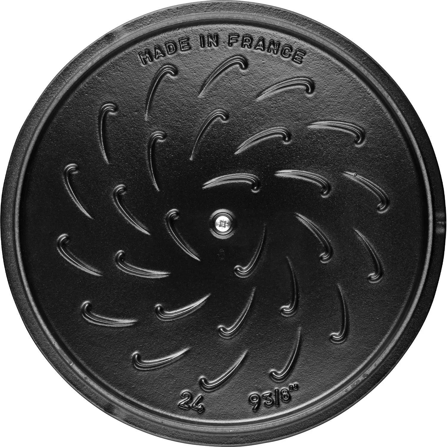 Каструля-жаровня STAUB Snowflake Кругла 24 см Білий трюфель, фото №5