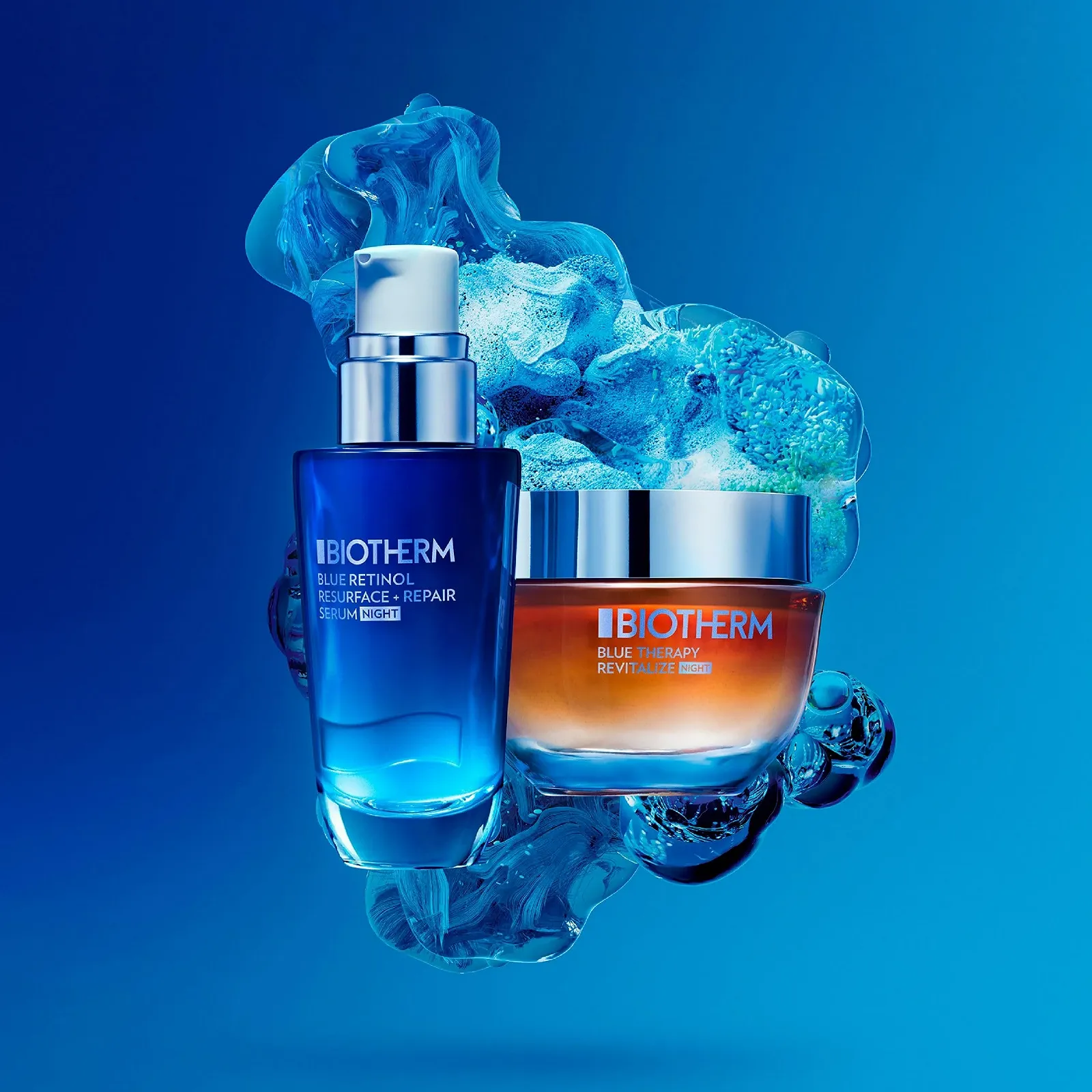 Нічний крем Biotherm Blue Therapy Revitalize з екстрактом бурих водоростей та Resveratrol 50 мл, фото №6 Нічний крем Biotherm Blue Therapy Revitalize з екстрактом бурих водоростей та Resveratrol 50 мл, фото №6