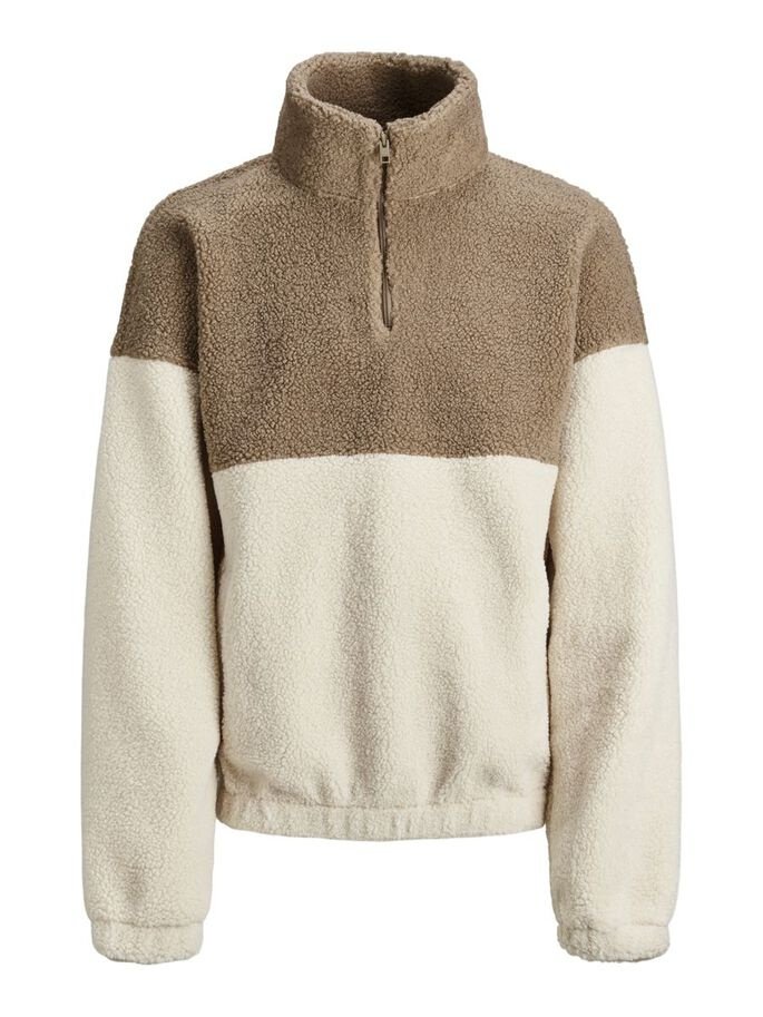 Світшот JORMACAN SWEAT HOOD 12200198-Malt Ball-Fit:OVERSIZE/CUT Jack&Jones XL, фото №4