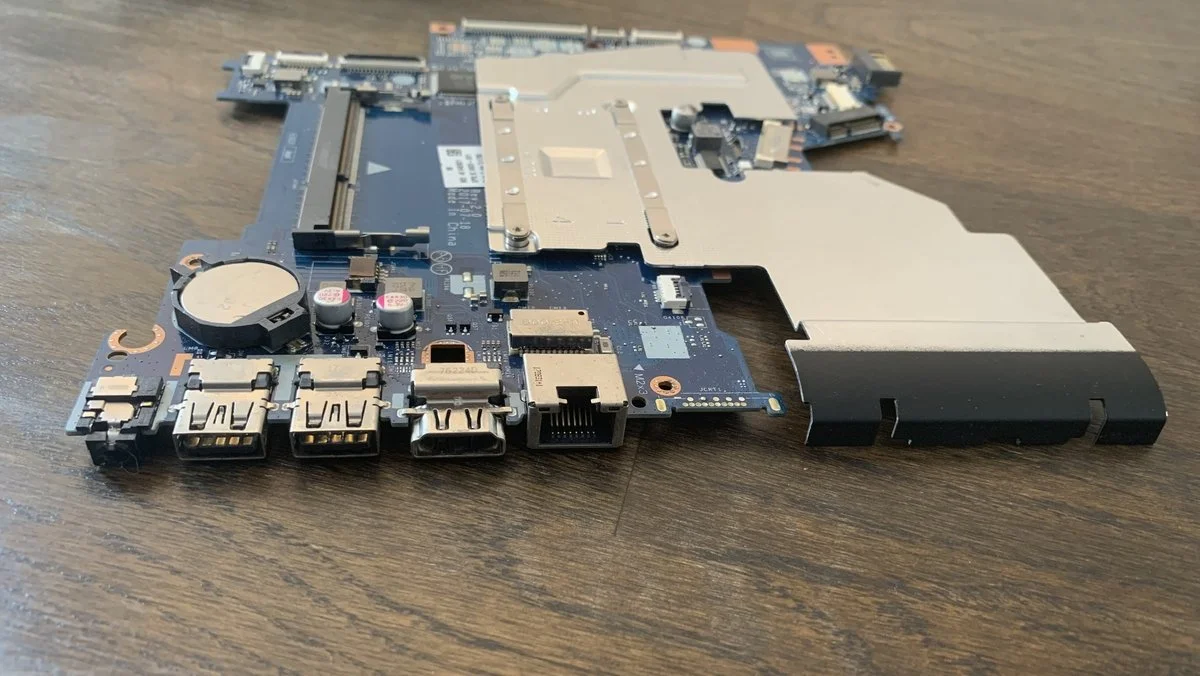 Материнська плата LA-E811P з процесором Intel Celeron N3060, фото №1