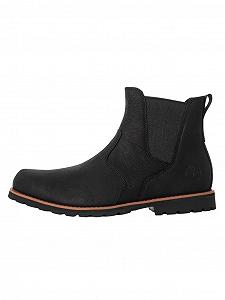 Ботинки челси Timberland Attleboro TB 0A624N 015 мужские Черные synthetic.ua - Фото 1