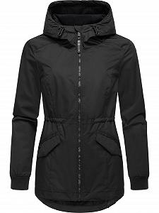 Переходная куртка Ragwear Dowey A YOUMODO Легкая Женская Короткая Водонепроницаемая Куртка для активного отдыха с кулиской на талии и капюшоном - Фото 1