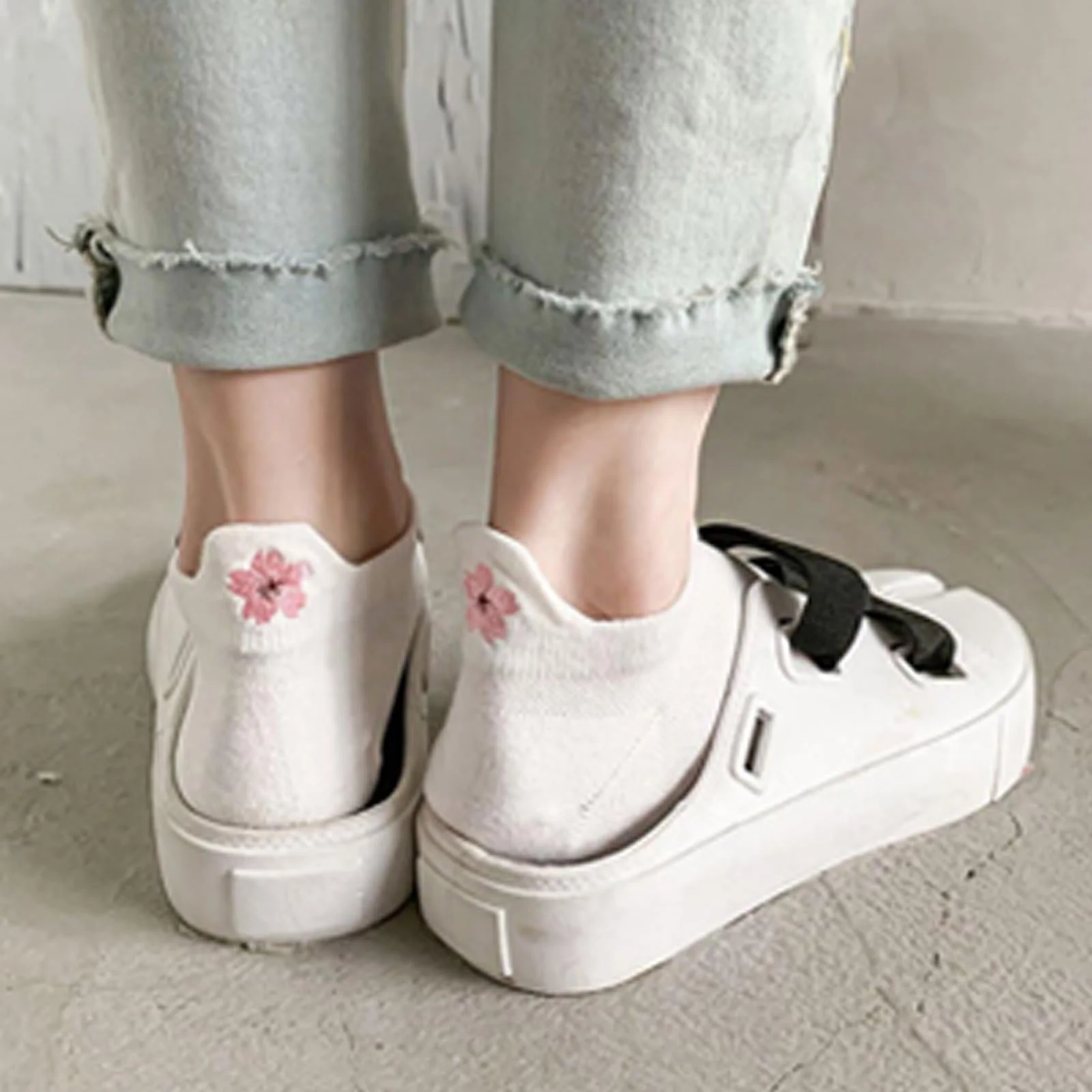 Шкарпетки Жіночі Ankle Квіткові візерунки (6 пар), фото №5 Шкарпетки Жіночі Ankle Квіткові візерунки (6 пар), фото №5