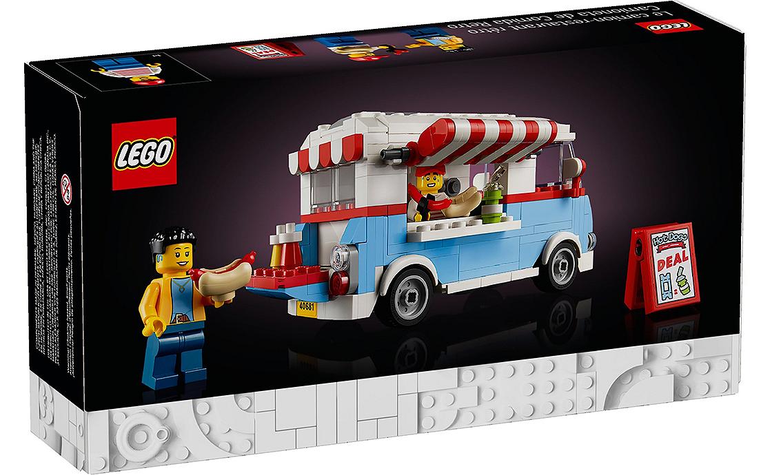 Детский конструктор LEGO Icons Ретро-фургон с едой (40681), фото №3