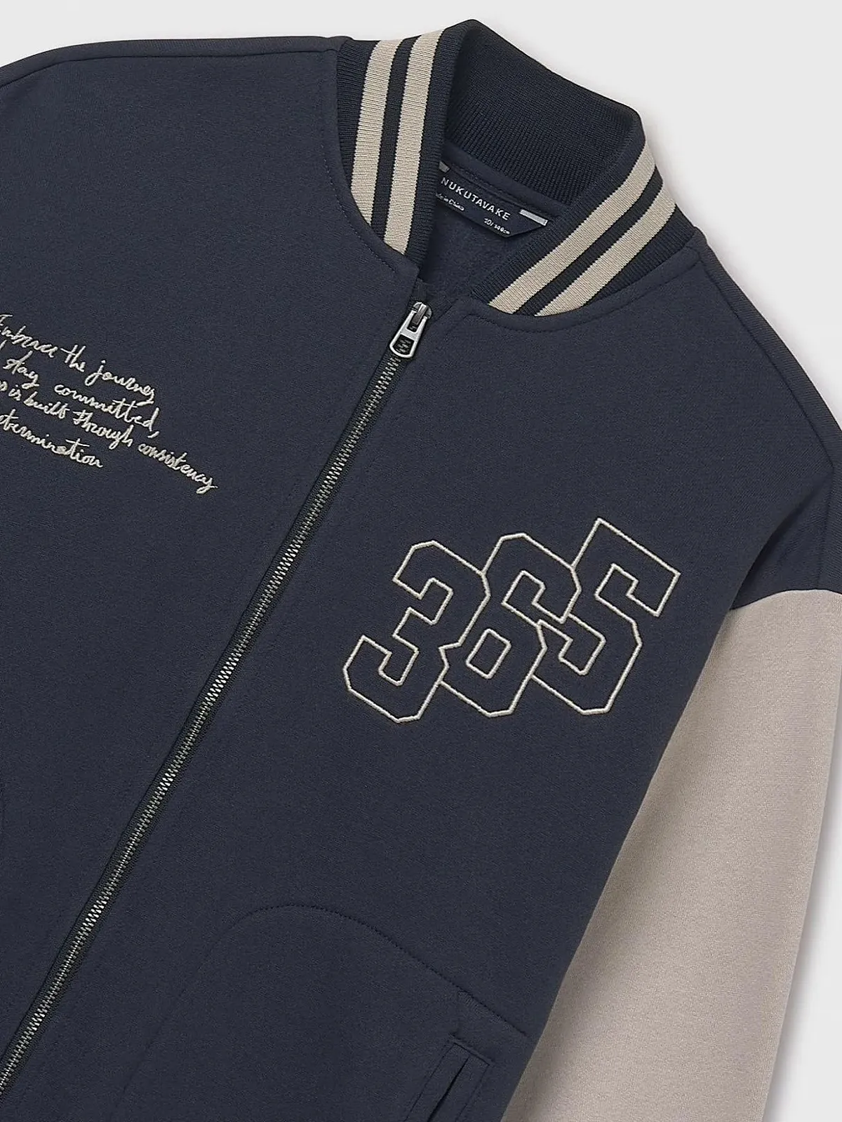 Куртка-бомбер Mayoral Флис для мальчиков Темно-синий, фото №3 Куртка-бомбер Mayoral Флис для мальчиков Темно-синий, фото №3