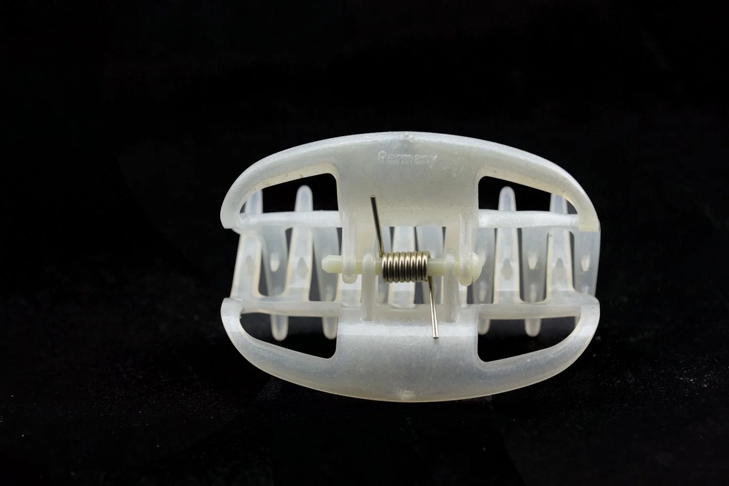 Заколка для волос Welovebeads 6 см, белая, фото №4 Заколка для волос Welovebeads 6 см, белая, фото №4