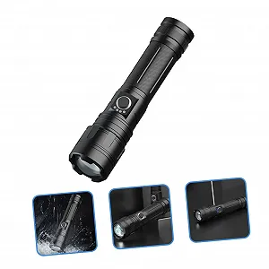 Ліхтарик з телескопічним дизайном USB акумуляторний компактний для активного відпочинку synthetic.ua - Фото 1