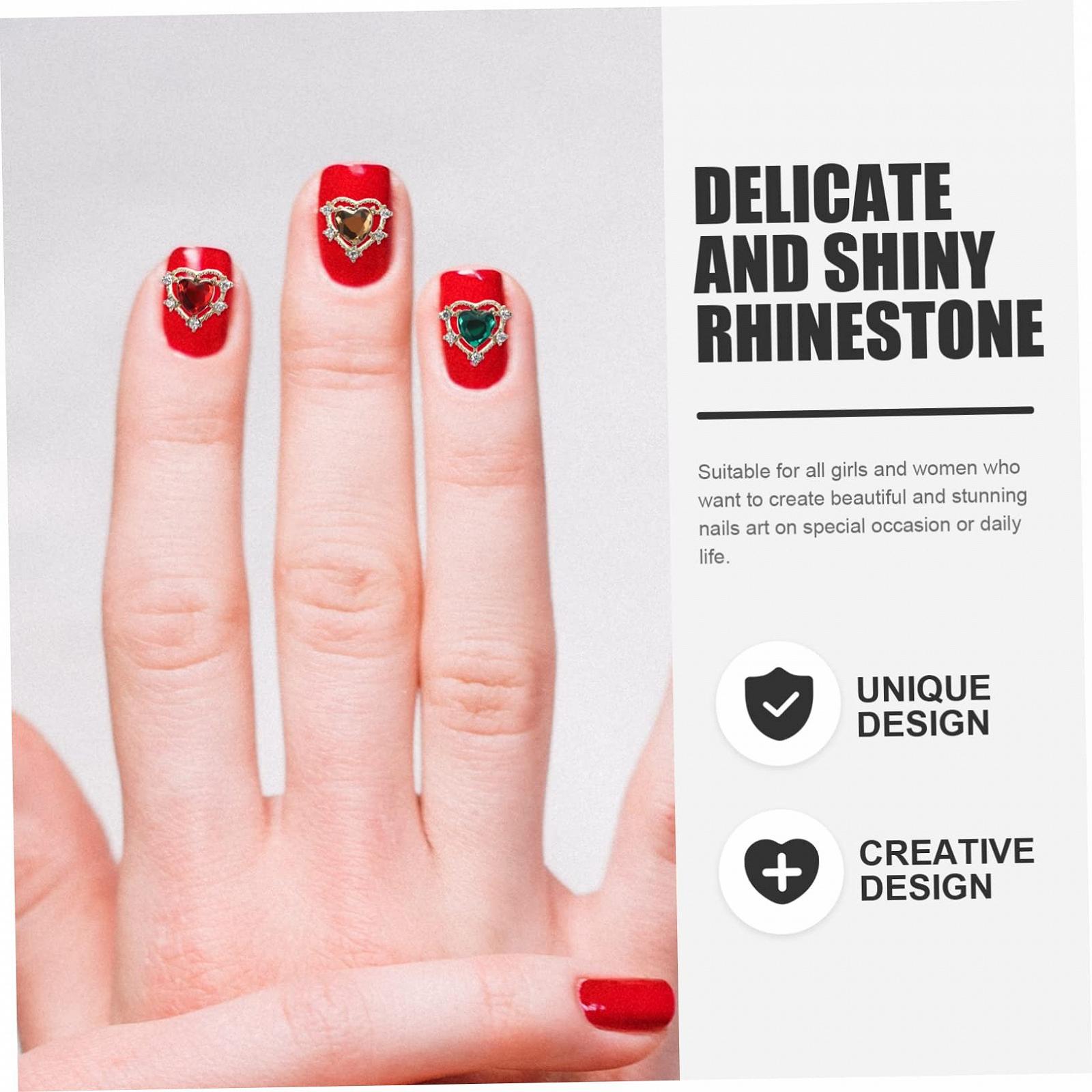 Набір для дизайну нігтів Мікс прикрас 10 шт x 3, фото №2