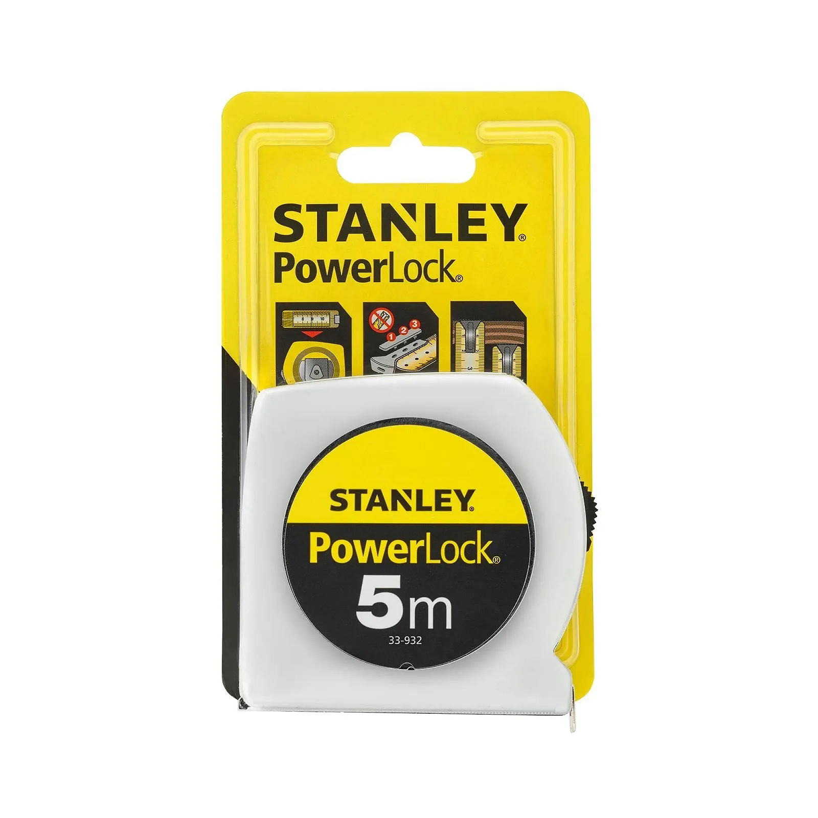 Рулетка Stanley Powerlock 5 м Top Reader, фото №5 Рулетка Stanley Powerlock 5 м Top Reader, фото №5