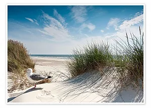 Постер Reiner Würz Sylt Dunes Dream Пейзаж 40 x 30 см - Фото 1