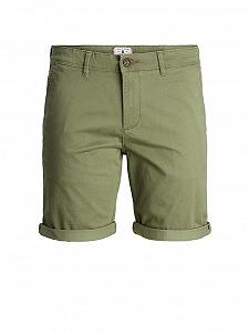 Шорти JJIBOWIE JJSHORTS SOLID SA STS 12165604 Deep Lichen Green Jack&Jones Хакі S - Фото 1
