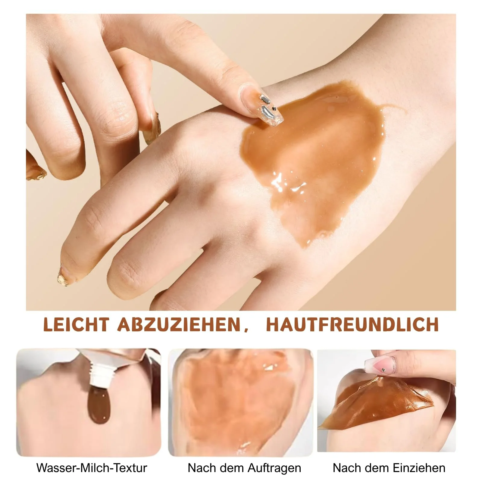 Маска для обличчя для освітлення Зміцнює, зволожує, зменшує пори та вирівнює тон шкіри, фото №3