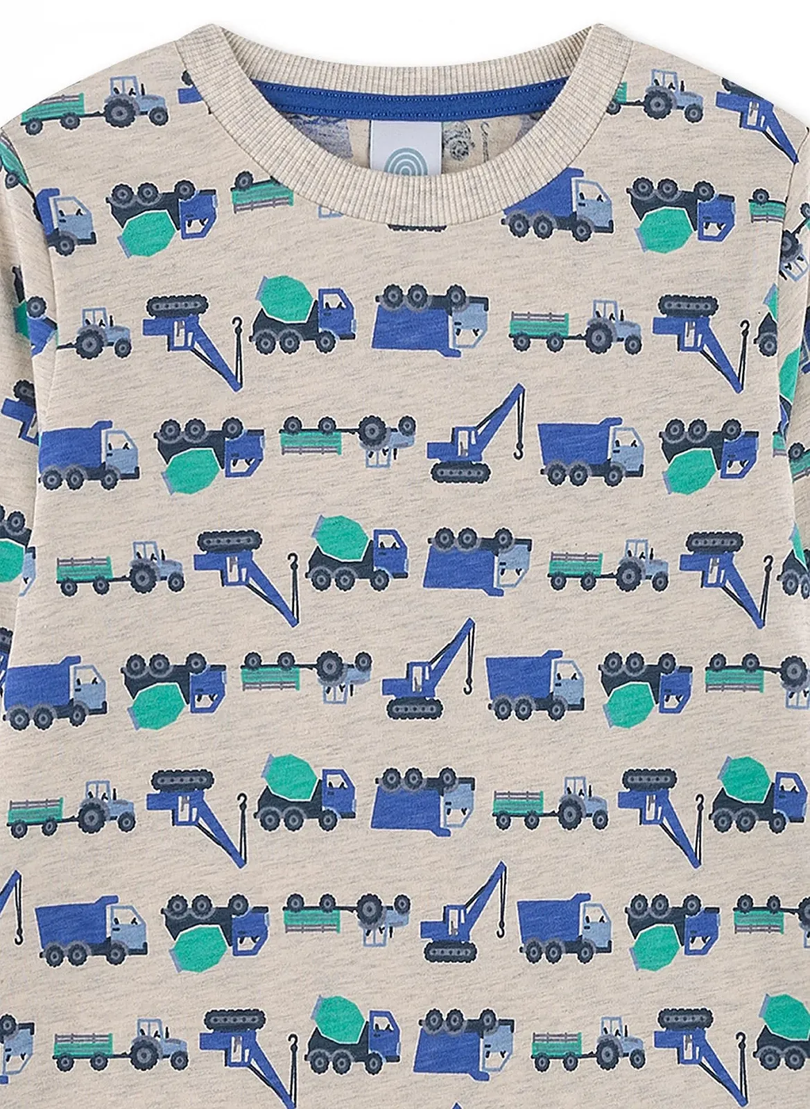 Піжама Sanetta для хлопчиків Довга Бежевий, фото №3