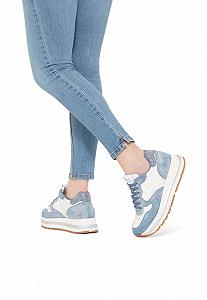 Кроссовки VOILE BLANCHE Maran Замша и Техническая Ткань Azure synthetic.ua - Фото 1