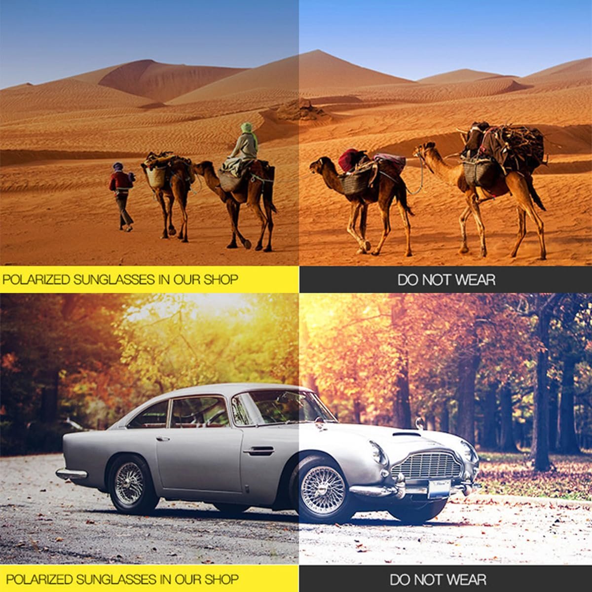 Сонцезахисні окуляри Овальні LIGOES Маленькі Polarised TR90 Ретро Вінтажні Корейський Стиль для Селфі в Окулярах Тінь, фото №4