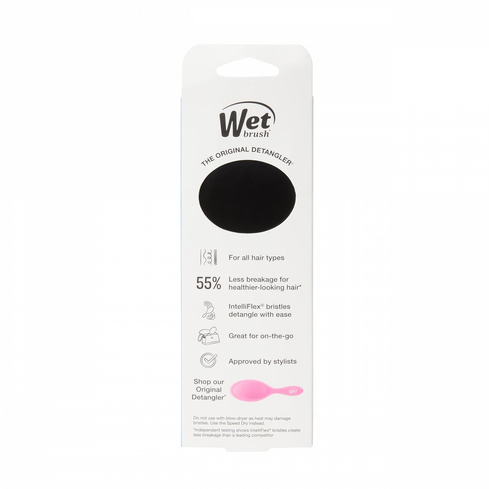 Щітка Wetbrush Mini Detangler Чорний - 70 г, фото №12