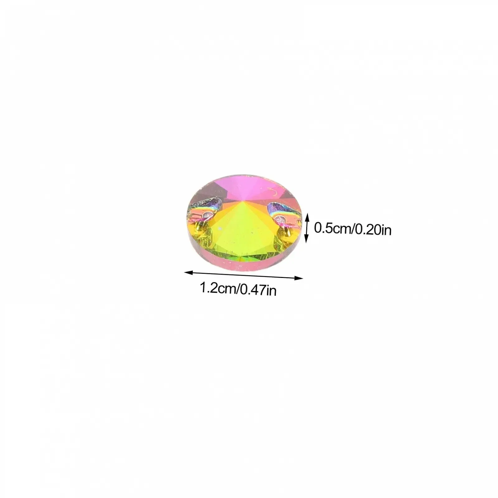 Стрази STOBOK 48 шт. Камені скляні декоративні, фото №8