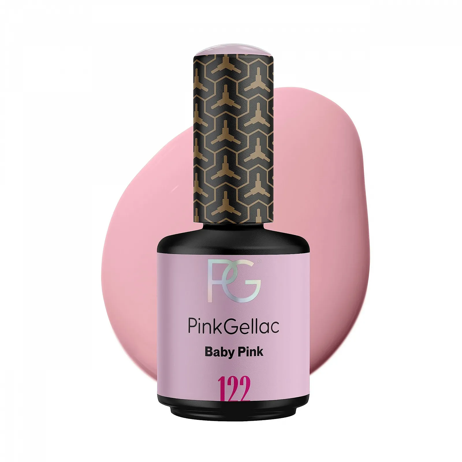 Гель-лак Pink Gellac 122 Baby Pink 15 мл Розовый, фото №1 Гель-лак Pink Gellac 122 Baby Pink 15 мл Розовый, фото №1