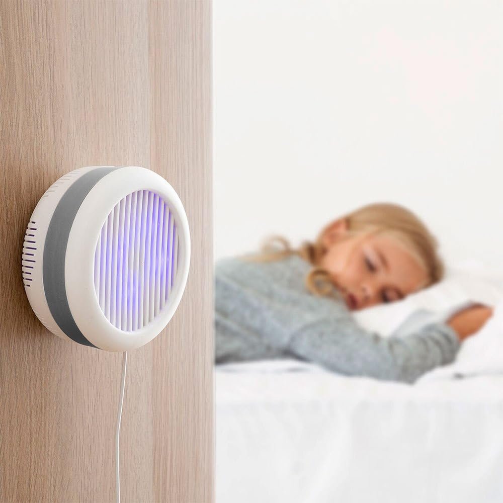 Лампа-відлякувач комарів InnovaGoods KL Lite 4 UV LED 360-400 нм USB Polypropylene (PP) Кольорова, фото №7