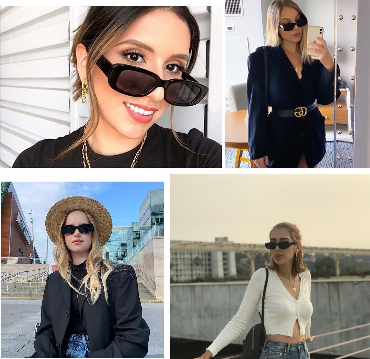 Винтажные очки Прямоугольные Цветные 90-х, фото №8 Винтажные очки Прямоугольные Цветные 90-х, фото №8