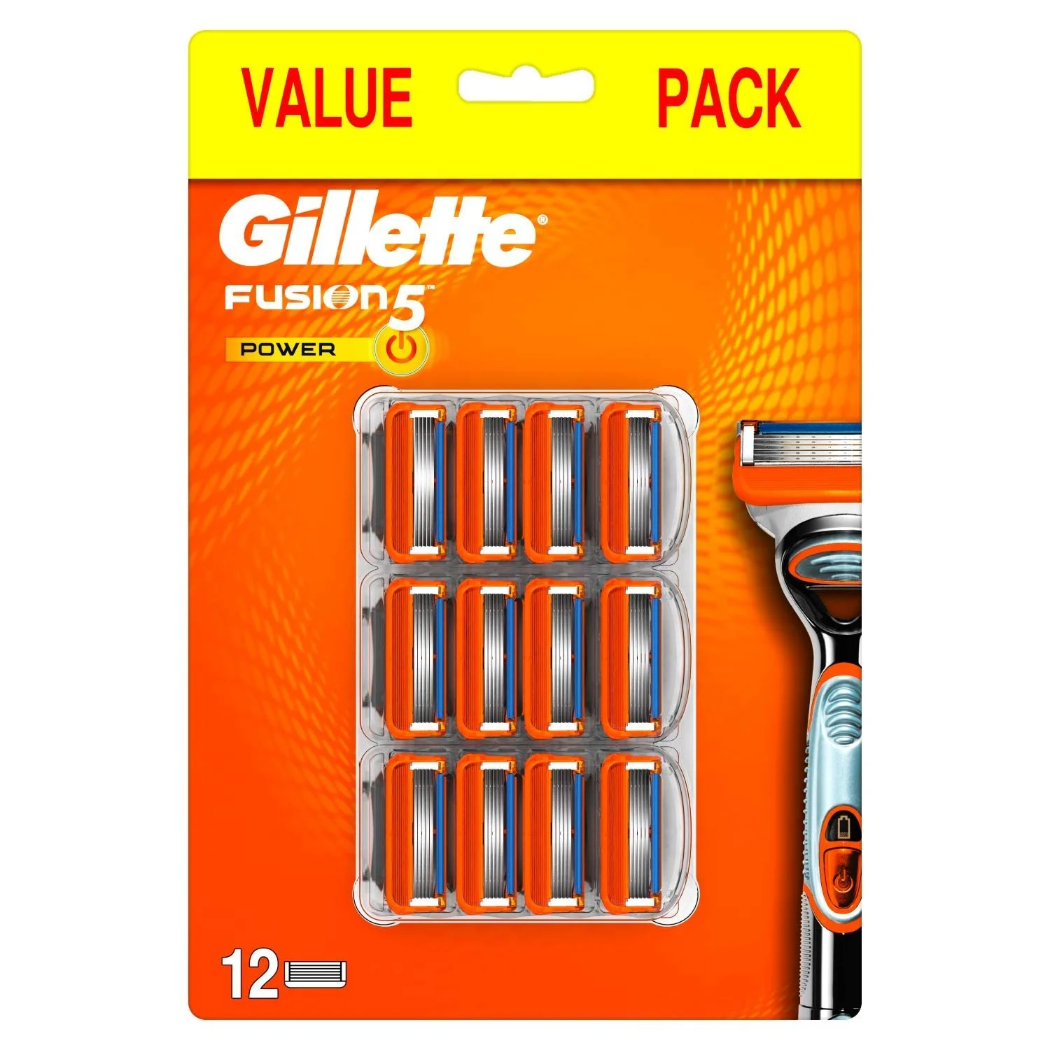 Сменные лезвия Gillette Fusion5 Performance 12 шт., фото №2