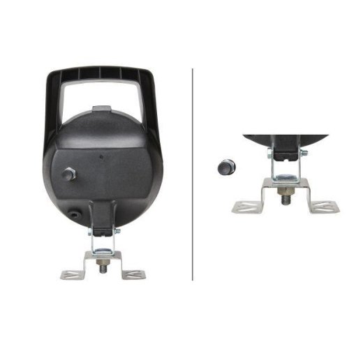 Рабочая фара HELLA 1G4 004 480-001 для MAN BOMAG CASE IH O+K STEINBOCK, фото №2