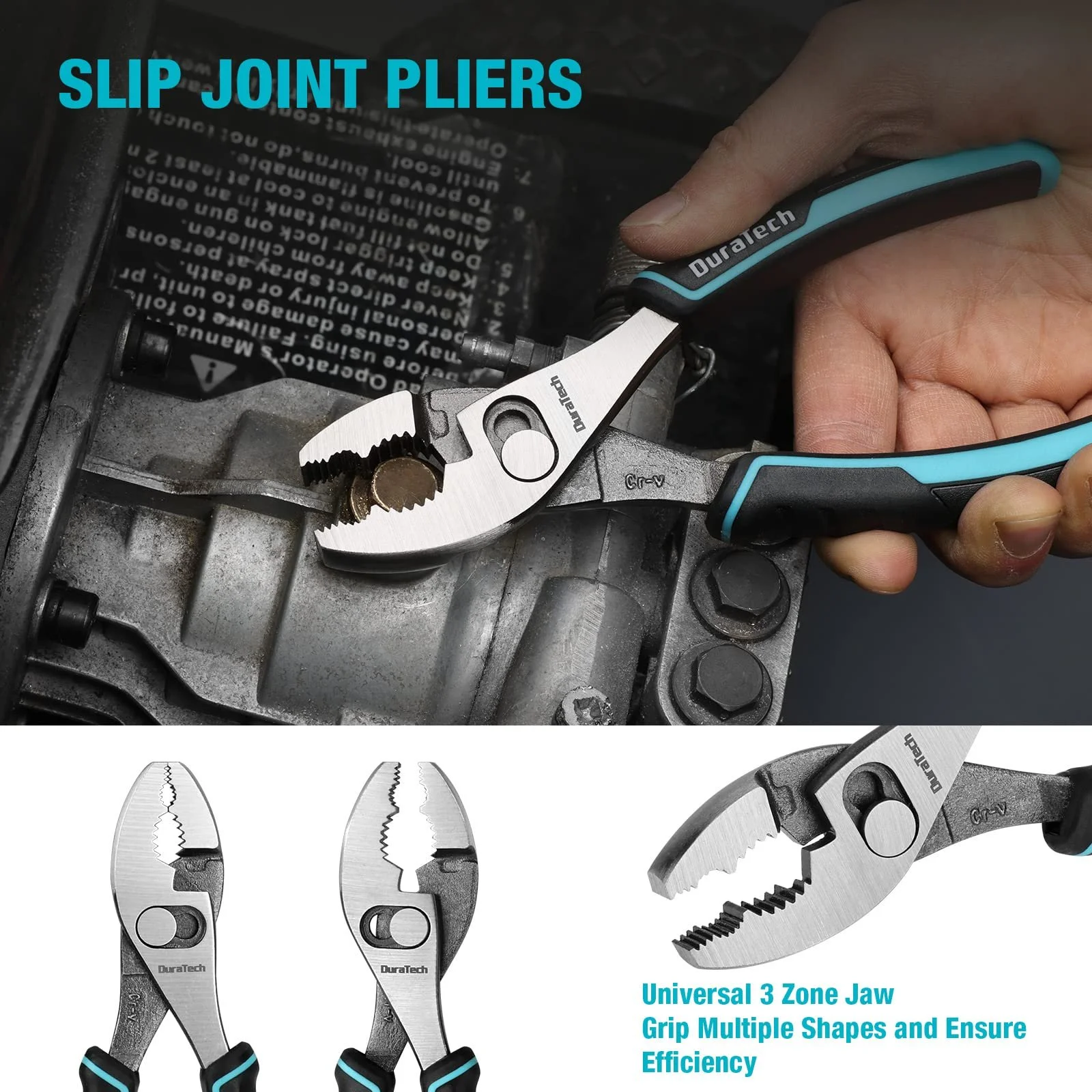 Набор плоскогубцев DURATECH, 3 шт., профессиональный набор плоскогубцев с высоким рычагом, плоскогубцы с удлиненными губками, боковые кусачки, плоскогубцы со скользящим соединением 150 мм, фото №7 Набор плоскогубцев DURATECH, 3 шт., профессиональный набор плоскогубцев с высоким рычагом, плоскогубцы с удлиненными губками, боковые кусачки, плоскогубцы со скользящим соединением 150 мм, фото №7