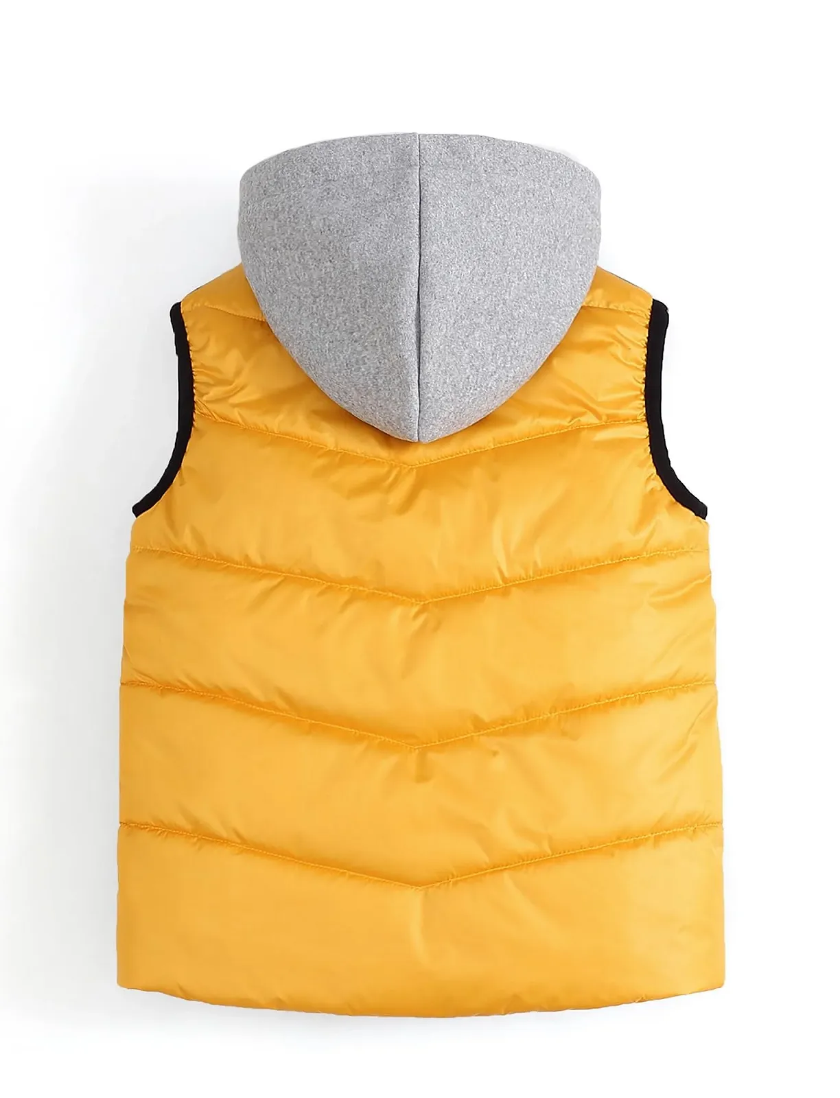 Детская пуховая жилет SEAUR с капюшоном, зимний, фото №2 Детская пуховая жилет SEAUR с капюшоном, зимний, фото №2