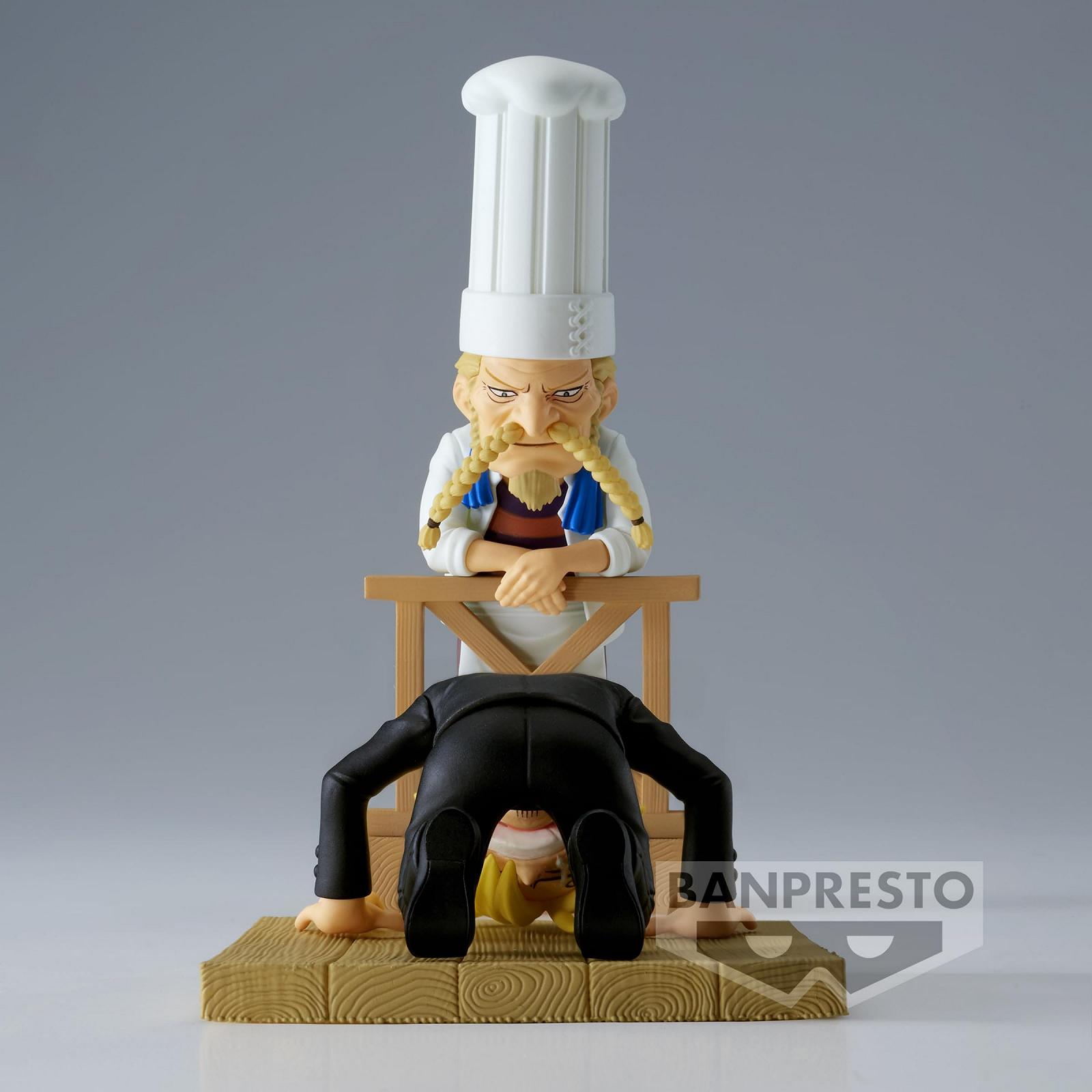 Фігурка Banpresto One Piece Sanji and Zeff 2 8 см, різнокольорова, фото №8