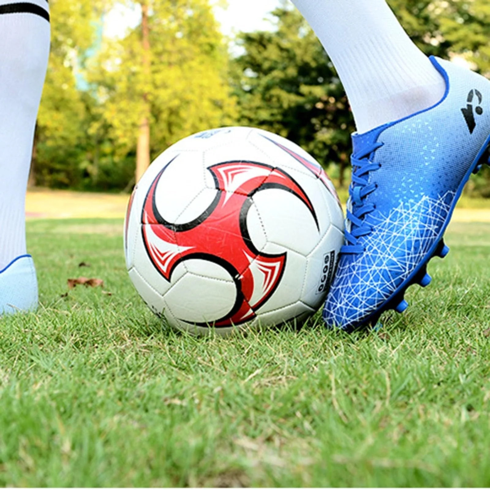 Футбольні бутси Дитячі Сітчасті Легкі Спортивні дихаючі, фото №3