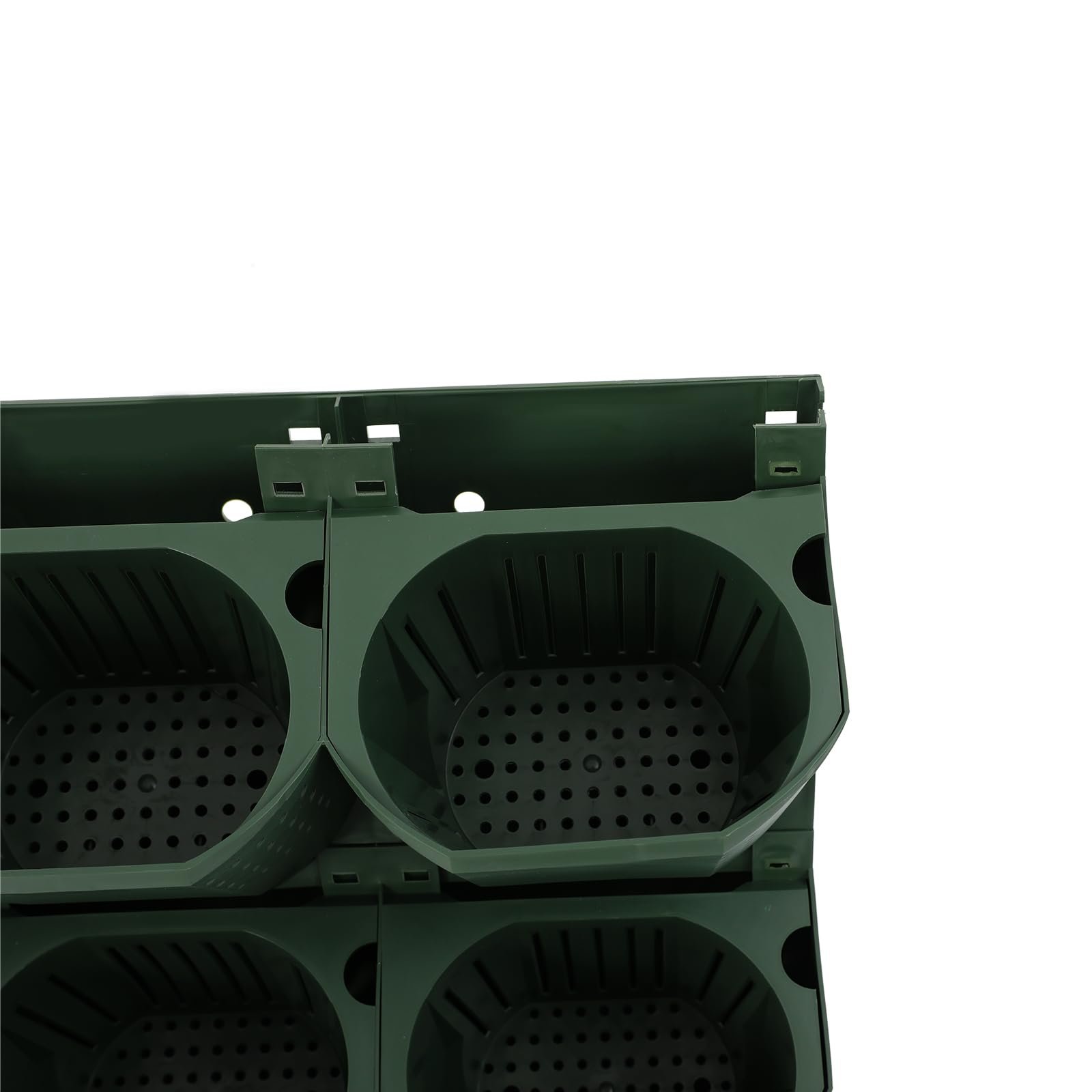 Вертикальне настінне кашпо 36 кишень PP Оливковий, фото №7 Вертикальне настінне кашпо 36 кишень PP Оливковий, фото №7