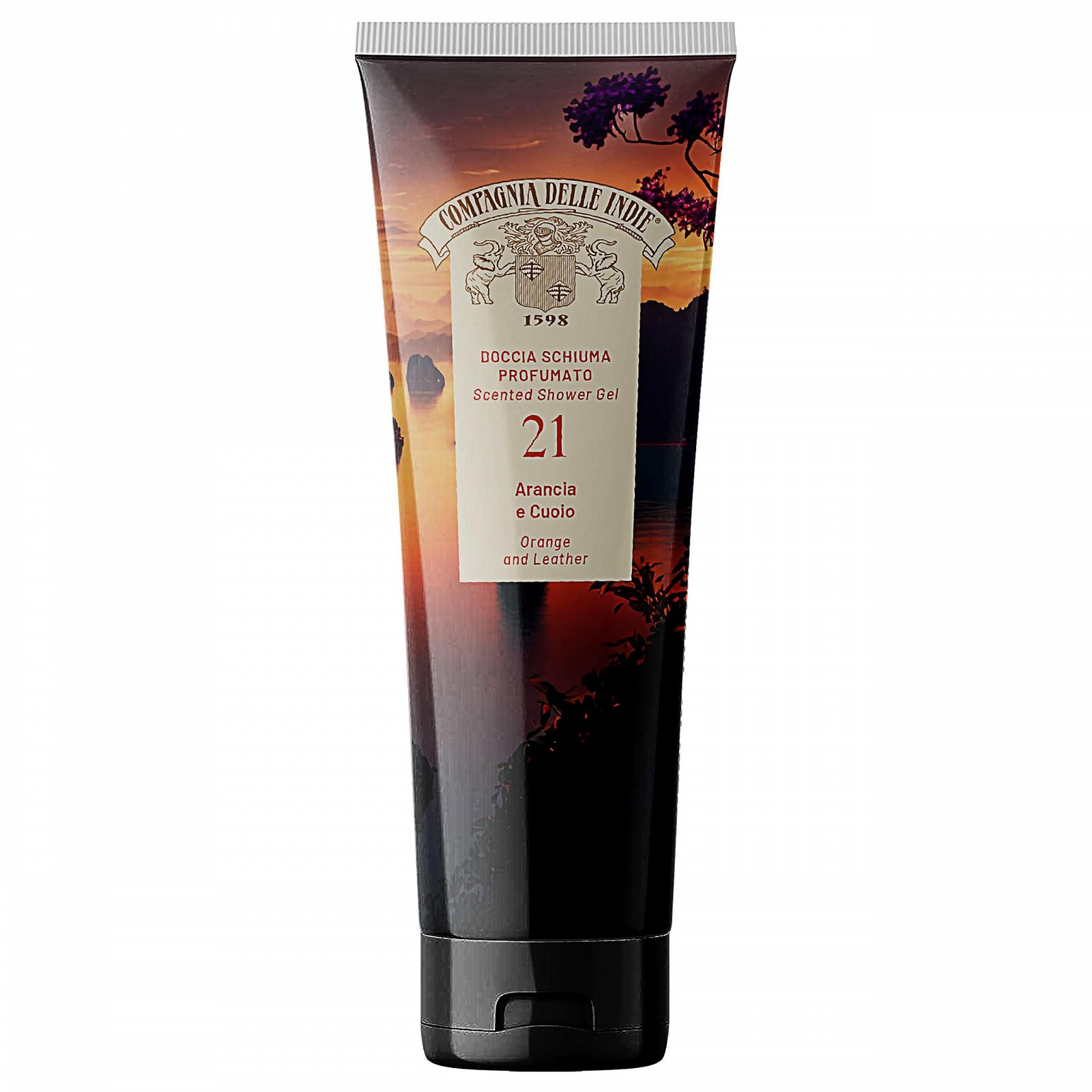 Піна для душу 21 Апельсин і шкіра підбадьорлива та зволожувальна 250 мл, фото №1