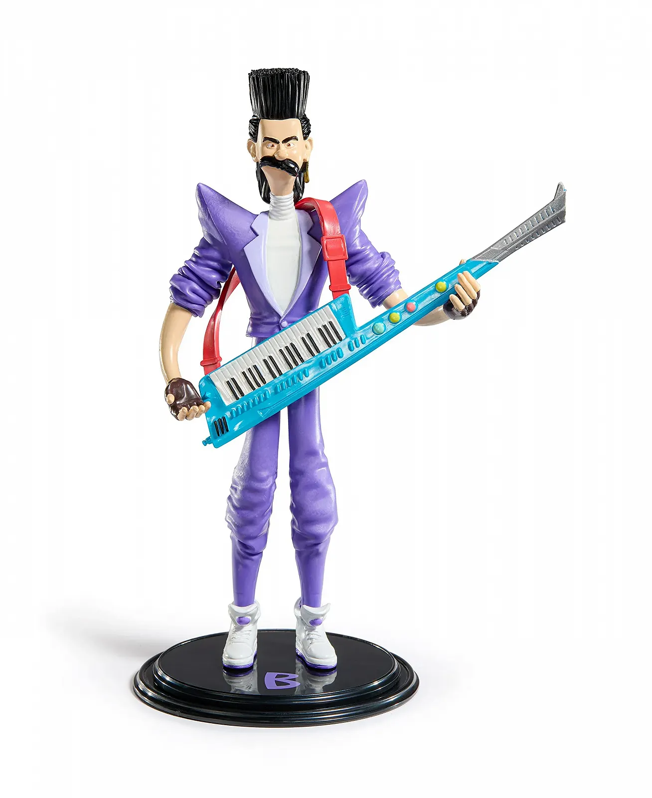 Колекційна гнучка фігурка The Noble Collection BendyFigs Minions Balthazar 19 см з підставкою та аксесуаром, фото №7