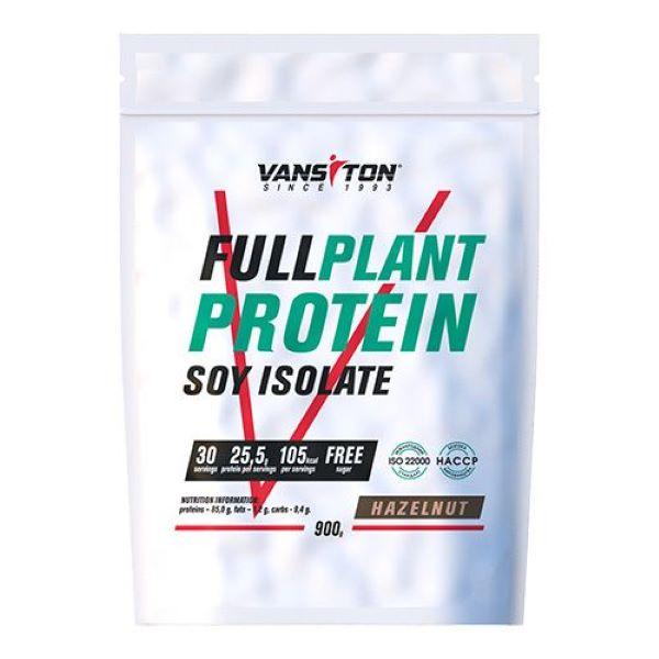 Протеїн Соєвий ізолат Plant protein Vansiton 900g Лесній орех, фото №1